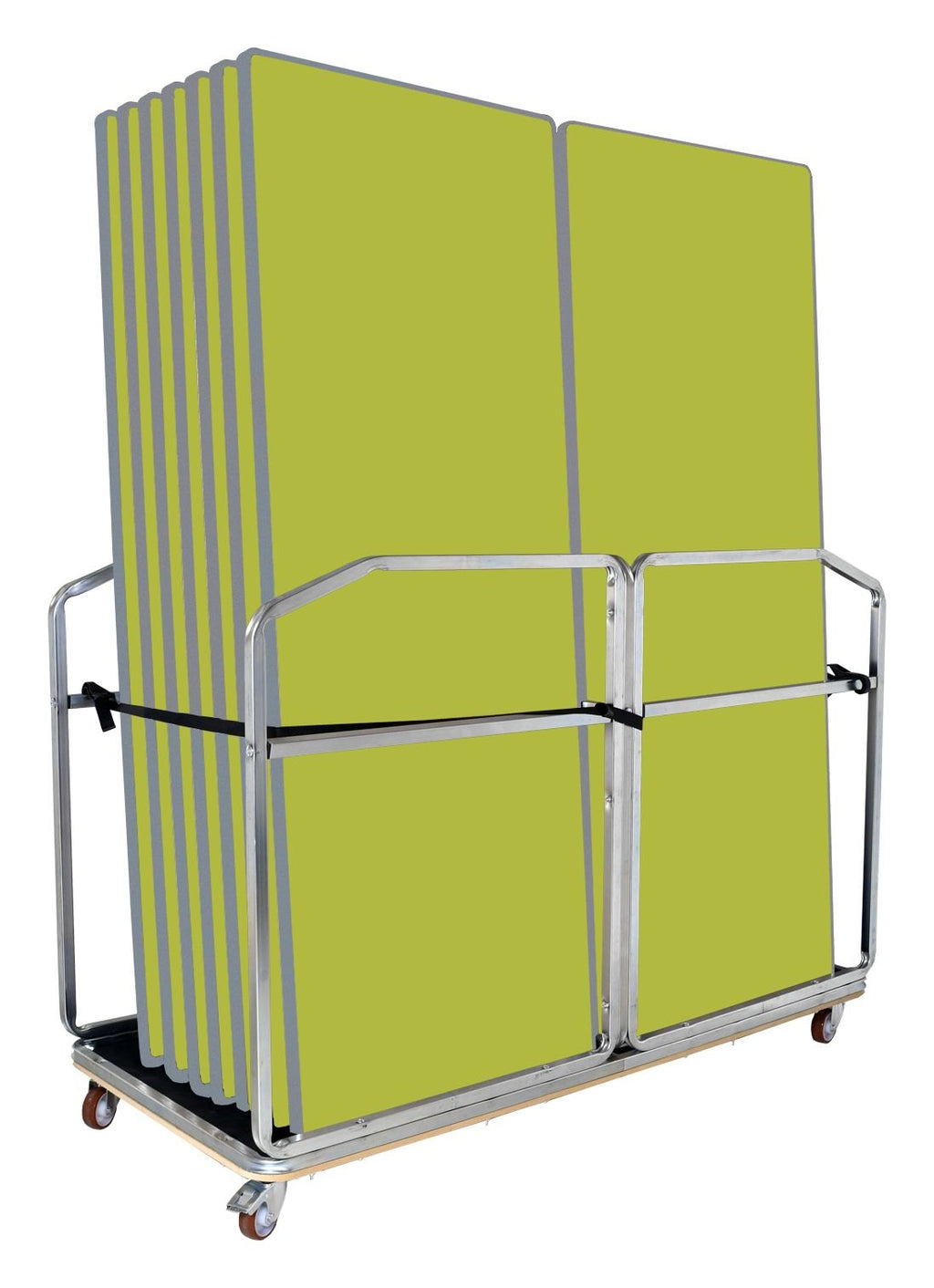 GoPak Premier Table Trolley Bundle, Acid Green top