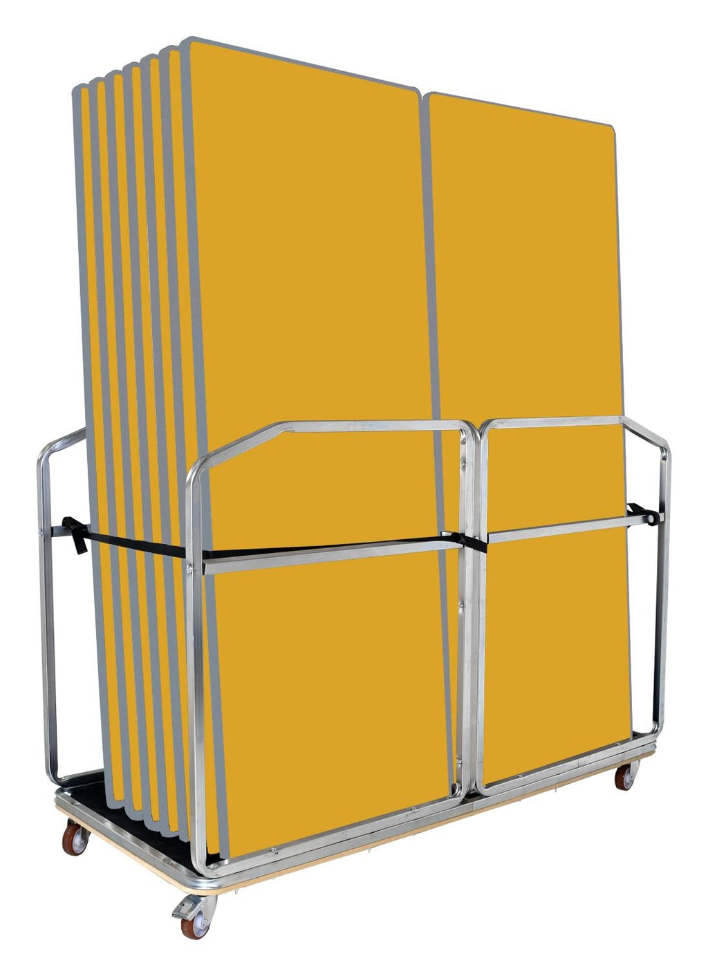 GoPak Premier Table Trolley Bundle, Mustard top