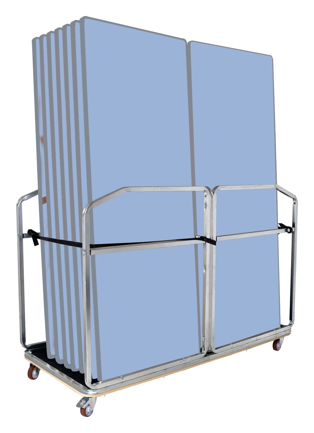 GoPak Premier Table Trolley Bundle, Powder Blue top