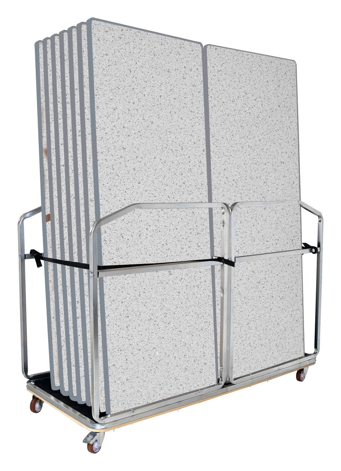 GoPak Premier Table Trolley Bundle, Snow Grit top