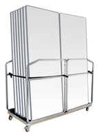 GoPak Premier Table Trolley Bundle, White top
