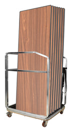 GoPak Premier Table Trolley Bundle, Teak top