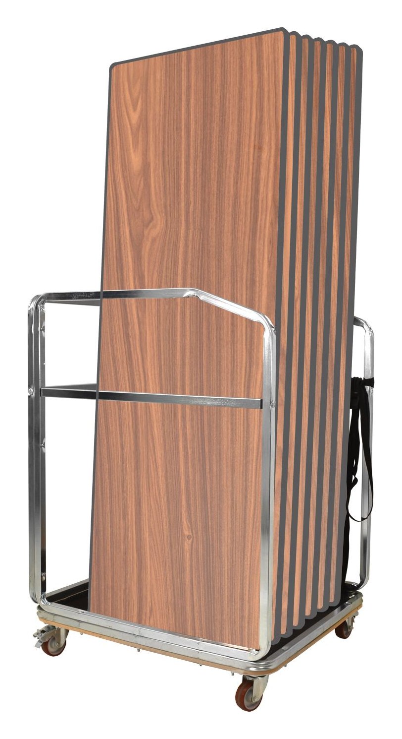 GoPak Premier Table Trolley Bundle, Teak top