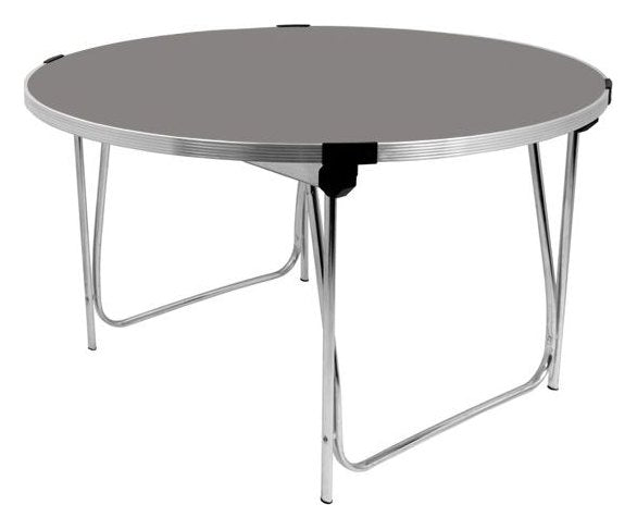 GoPak Round Folding Table, Storm top