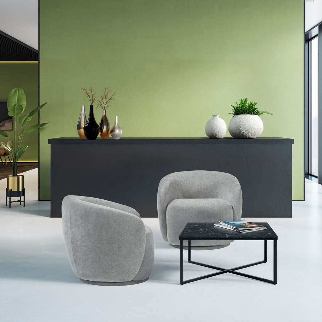Grace Swivel Lounge Chair in a room