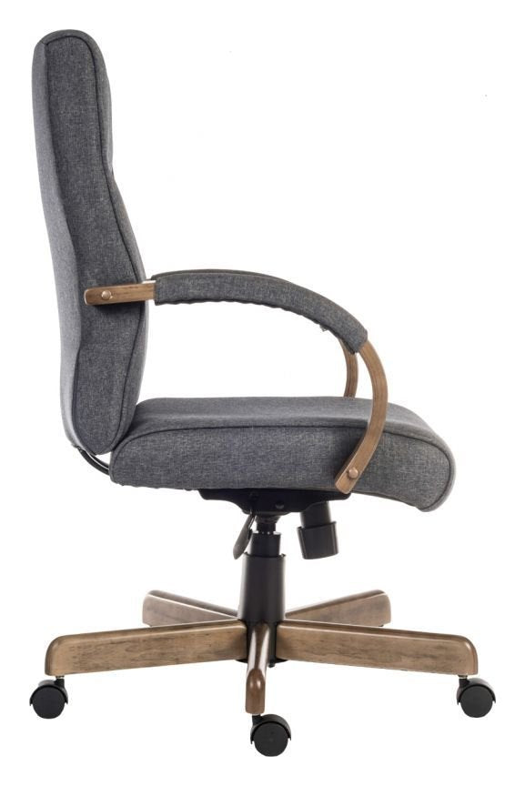 Grayson Executive Chair in grey, view 3