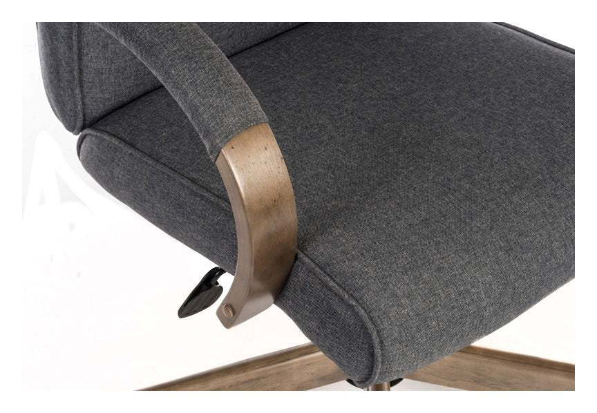 Grayson Executive Chair in grey, view 4