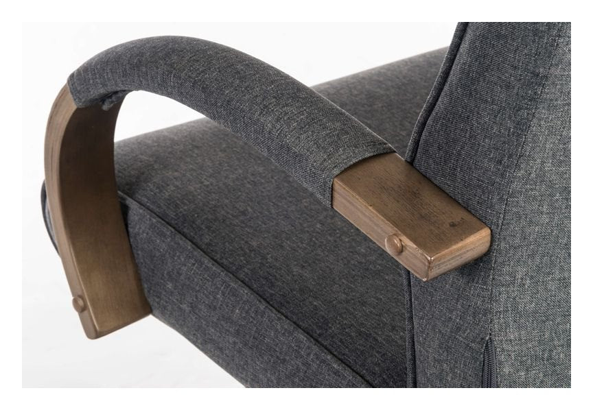 Grayson Executive Chair in grey, view 5