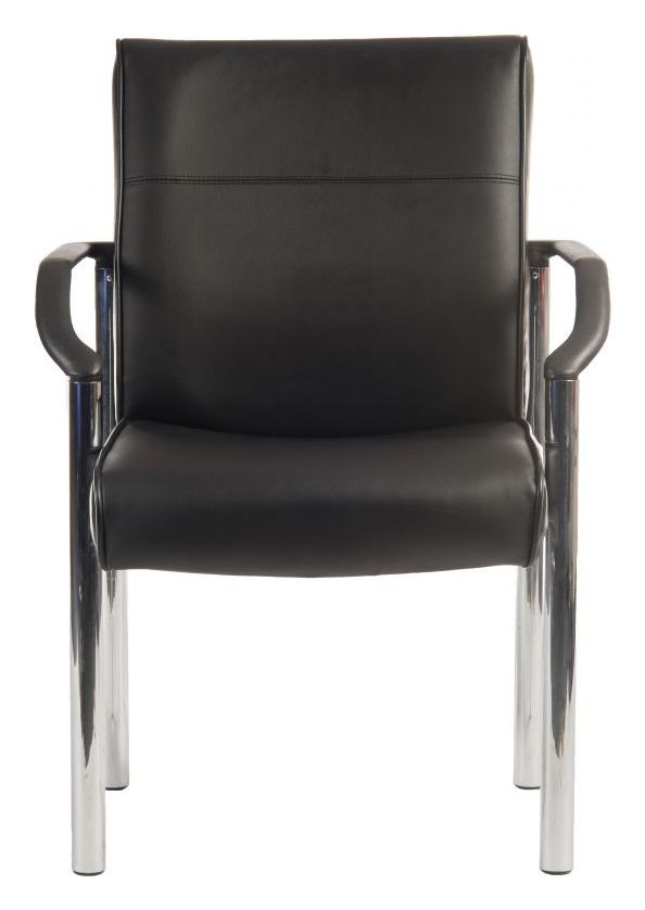 Greenwich Reception Chair in black, view 2