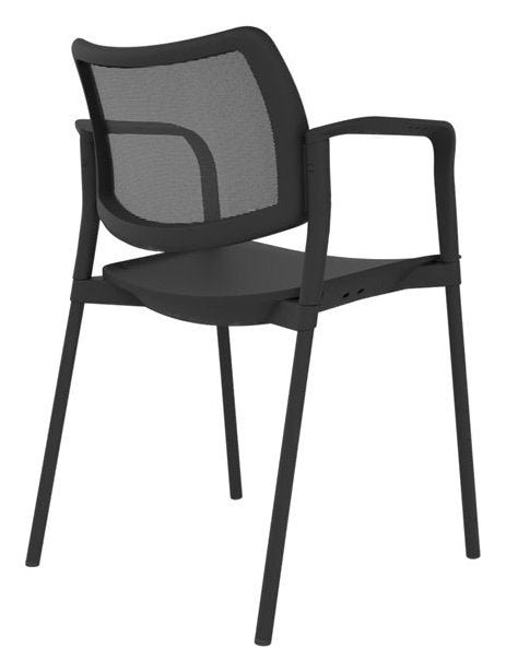 Guava Mesh Meeting Chair, view 7