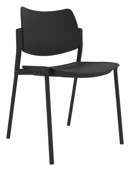 Guava Plastic Meeting Chair, view 2