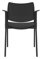 Guava Plastic Meeting Chair, view 8