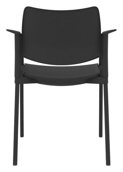 Guava Plastic Meeting Chair, view 8