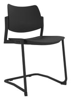 Guava Plastic Meeting Chair, view 4