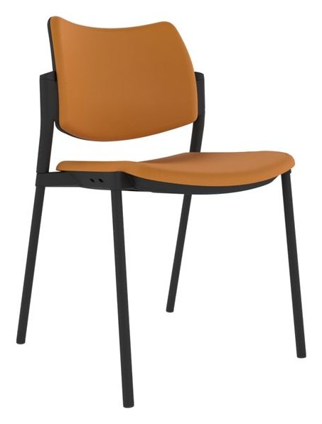Guava Upholstered Meeting Chair, view 2