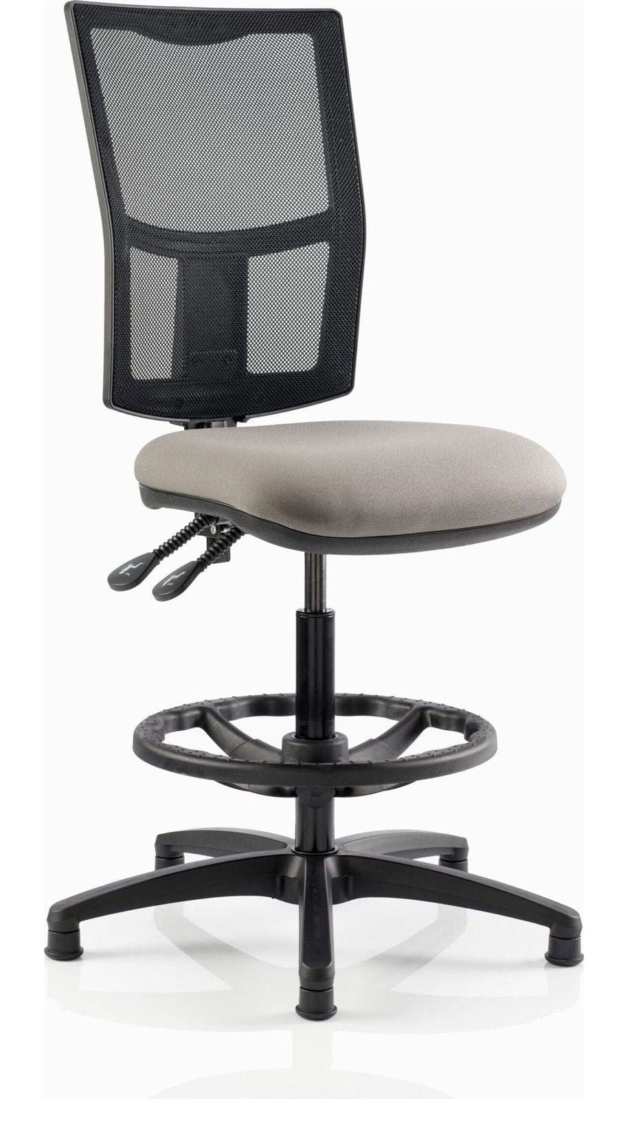 Haddon Mesh Back Draughtsman Chair, view 4
