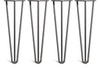 Hairpin Table Legs (Set of 4), Coffee height (400 mm)