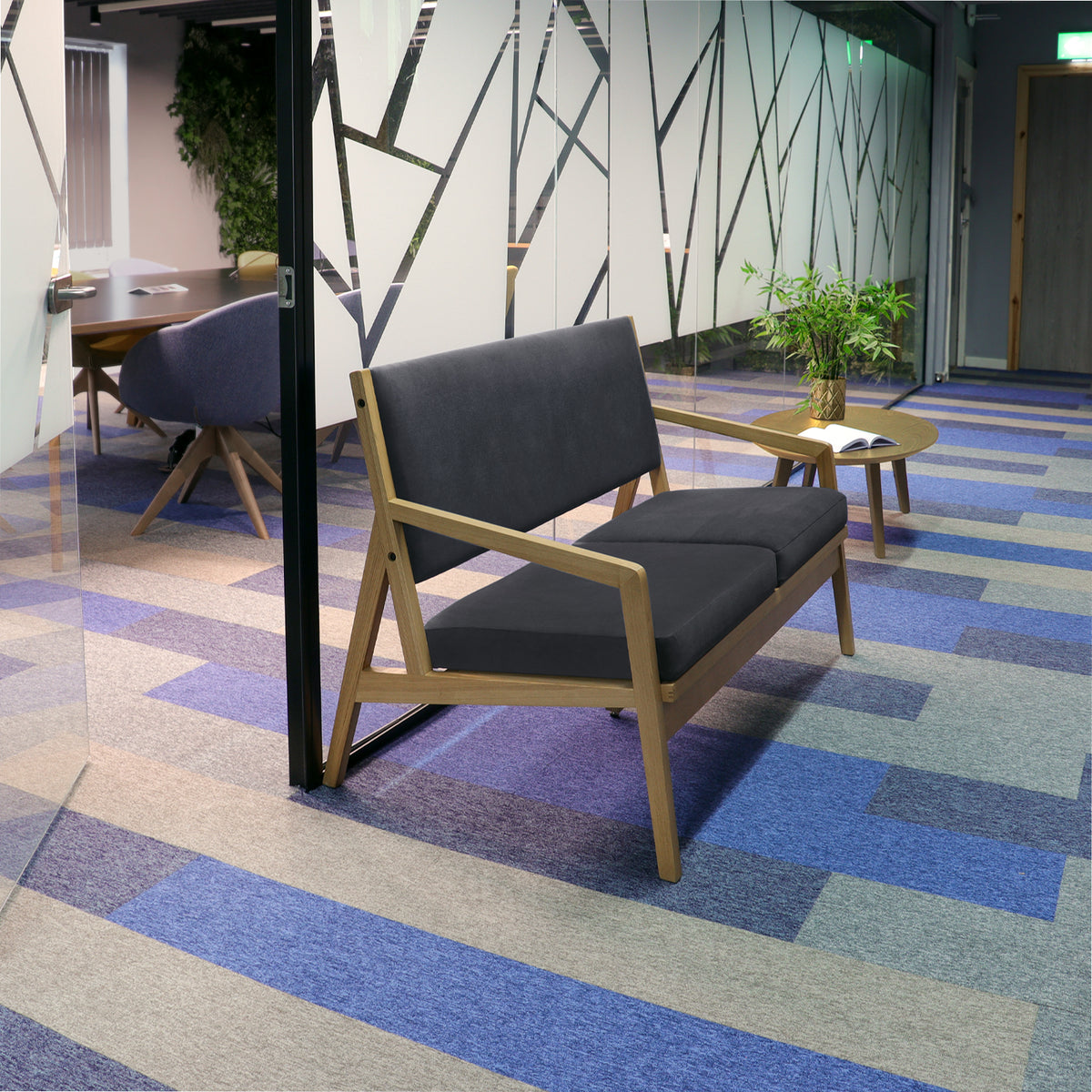 Hanna Lounge Chair in a room