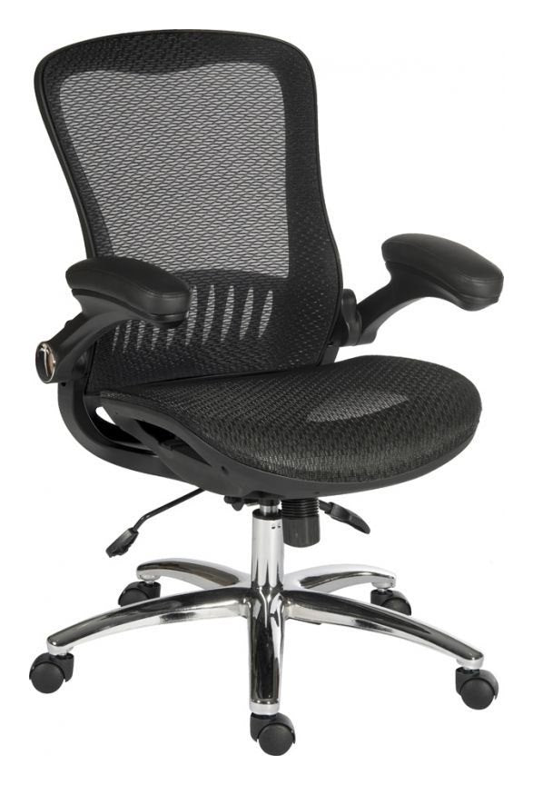 Harmony Executive Chair in black, view 3