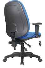 Harrison High Back Operator Chair in blue, view 6