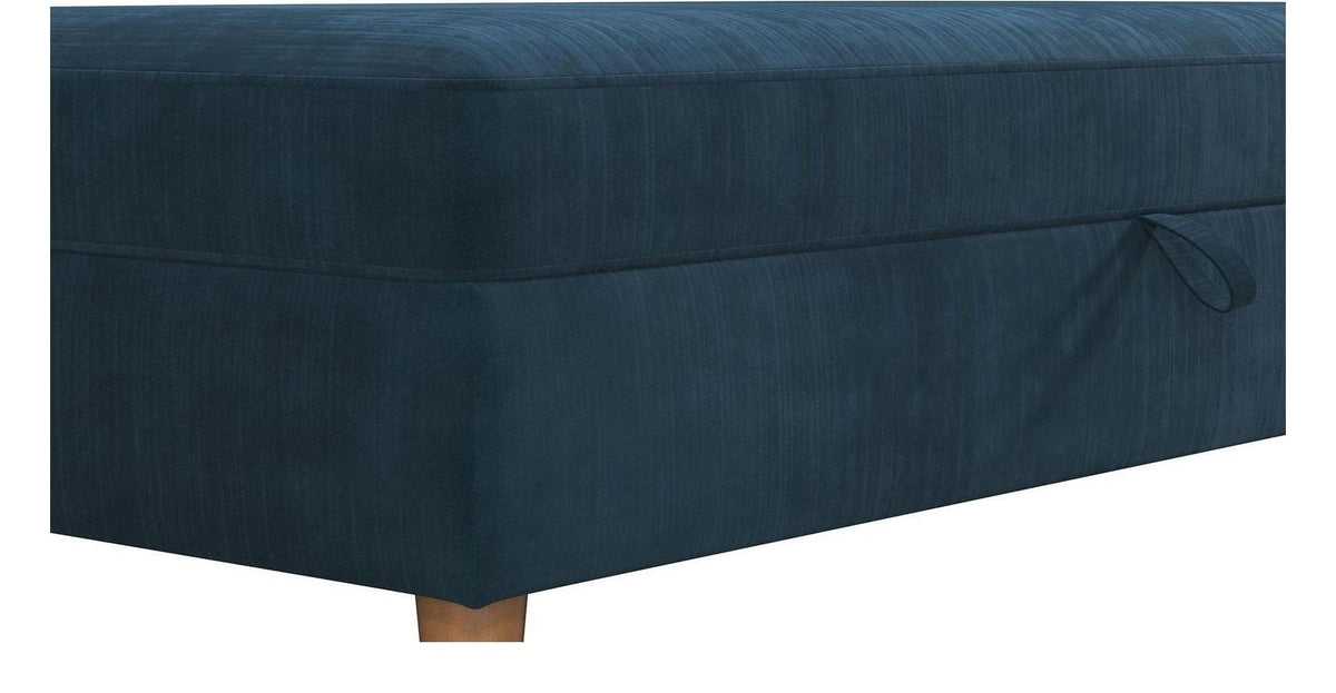 Hartford Storage Ottoman Chenille, view 4