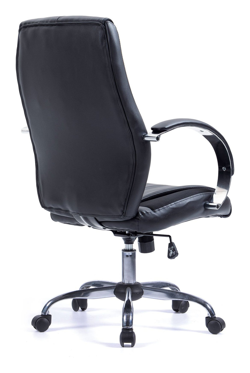 Hastings High Back Mesh Manager Chair in black, view 3