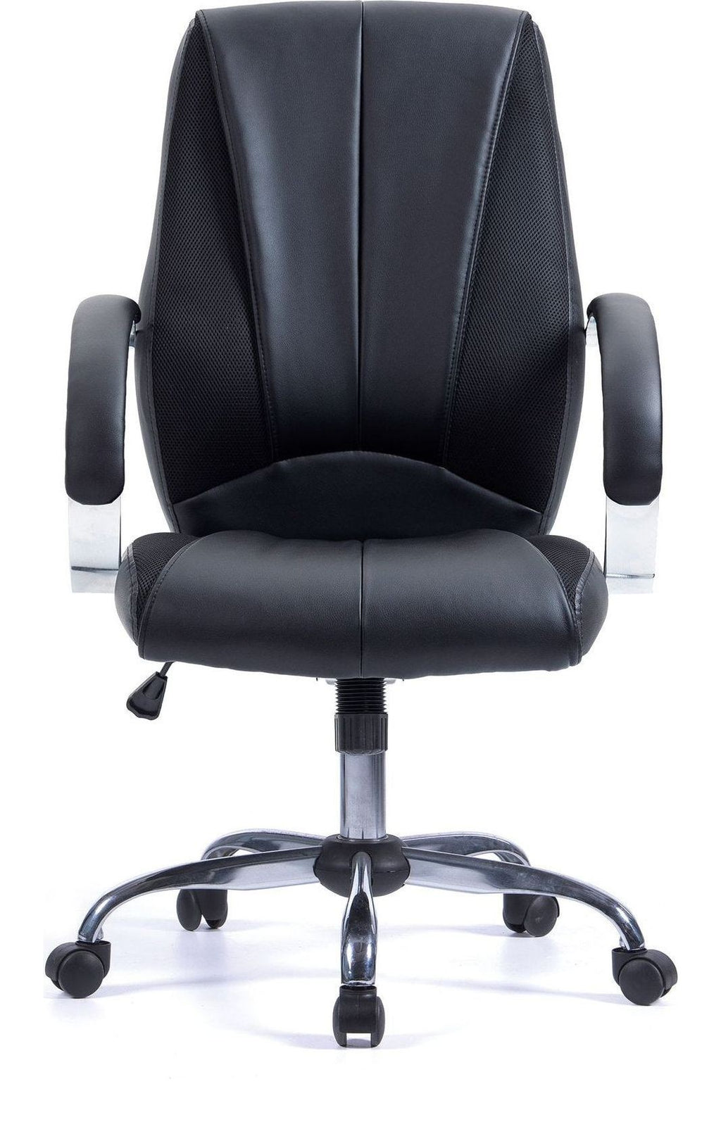 Hastings High Back Mesh Manager Chair in black, view 4