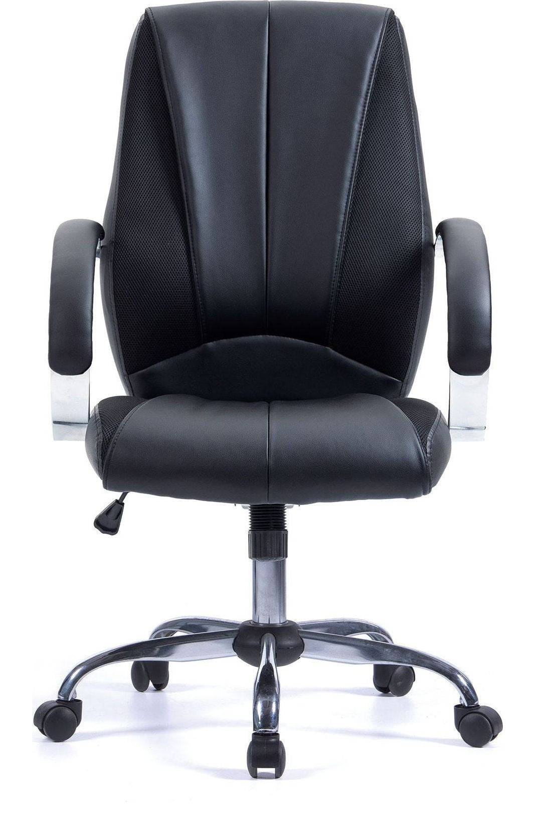 Hastings High Back Mesh Manager Chair in black, view 4