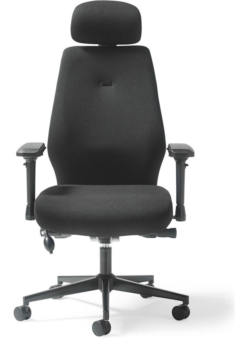 Hatha Fabric Posture Chair from the front