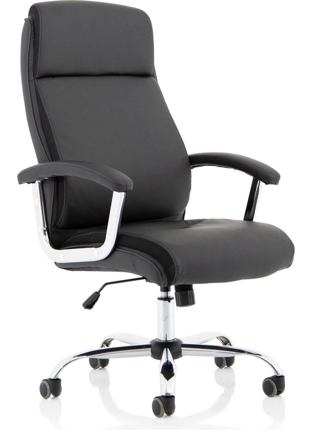 Hatley High Back Black Leather Executive Chair, 