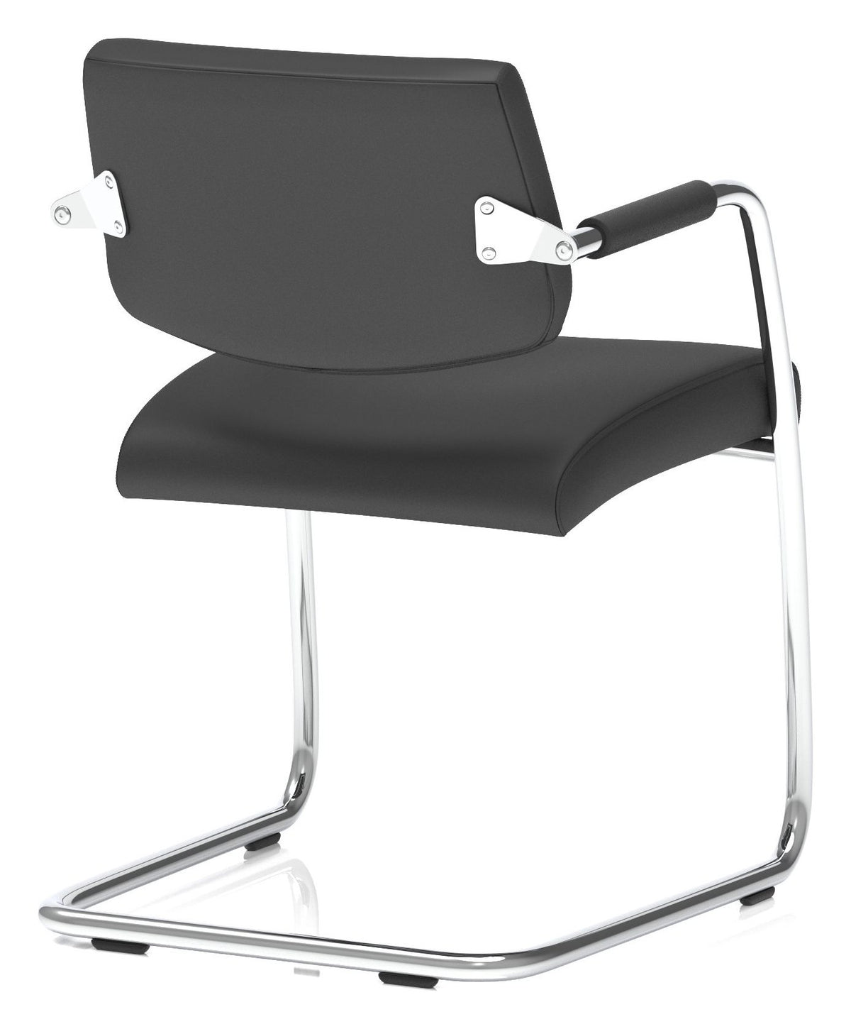 Havanna Medium Back Cantilever Visitor Chair, , another view 3