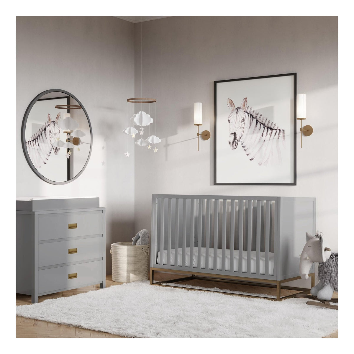 Haven 3 in 1 Convertible Cot, view 2