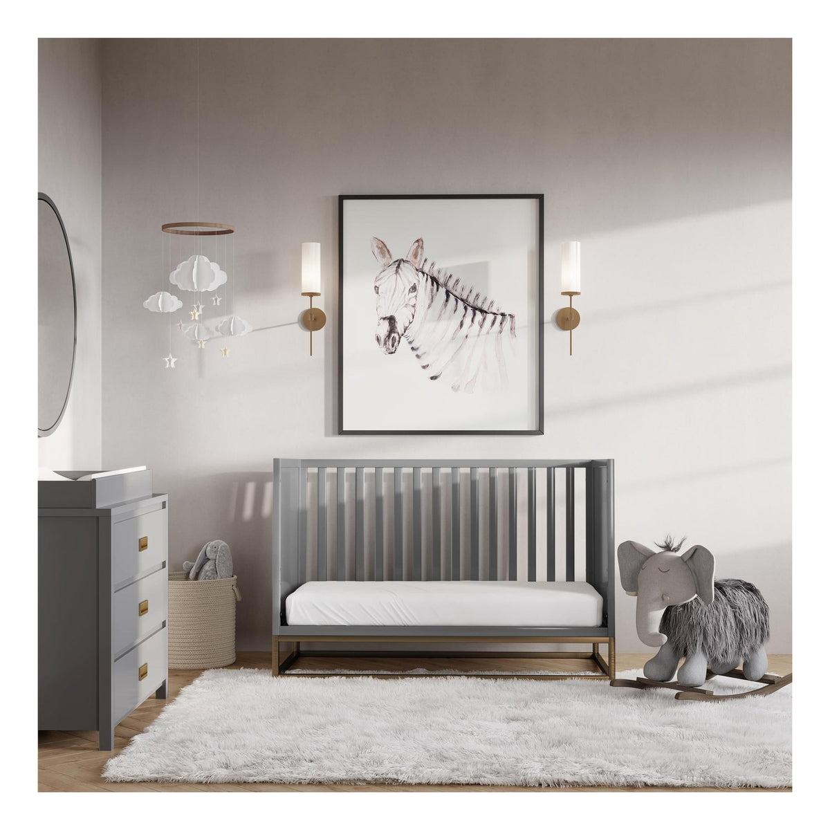 Haven 3 in 1 Convertible Cot, view 9