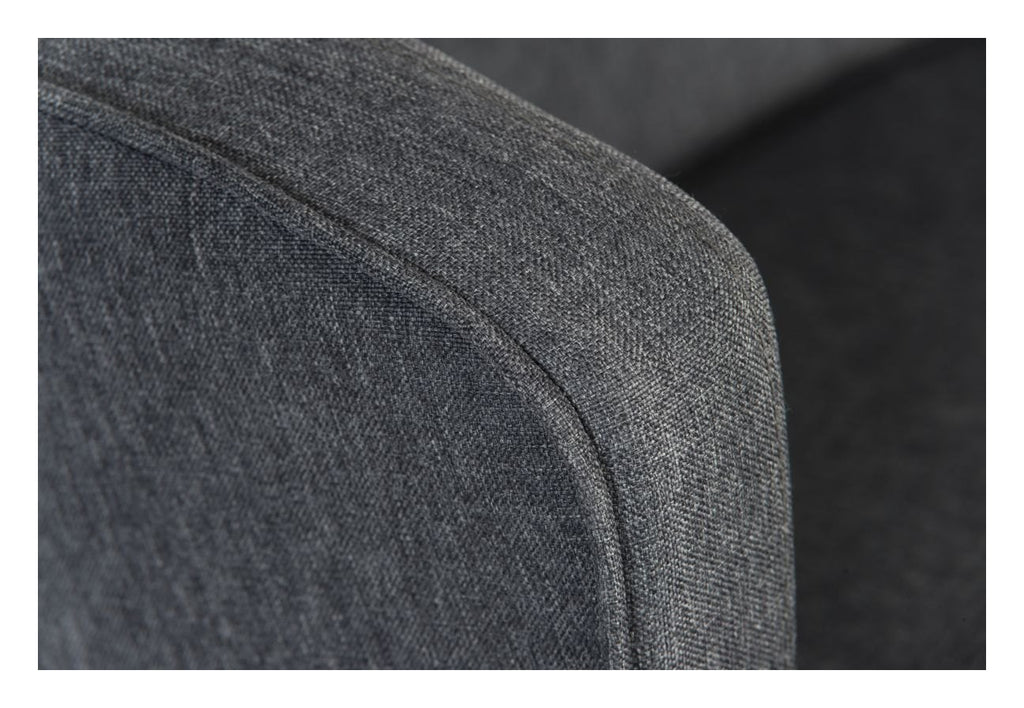 Haven Accent Chair in grey, view 4