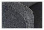 Haven Accent Chair in grey, view 4