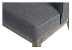 Haven Accent Chair in grey, view 5
