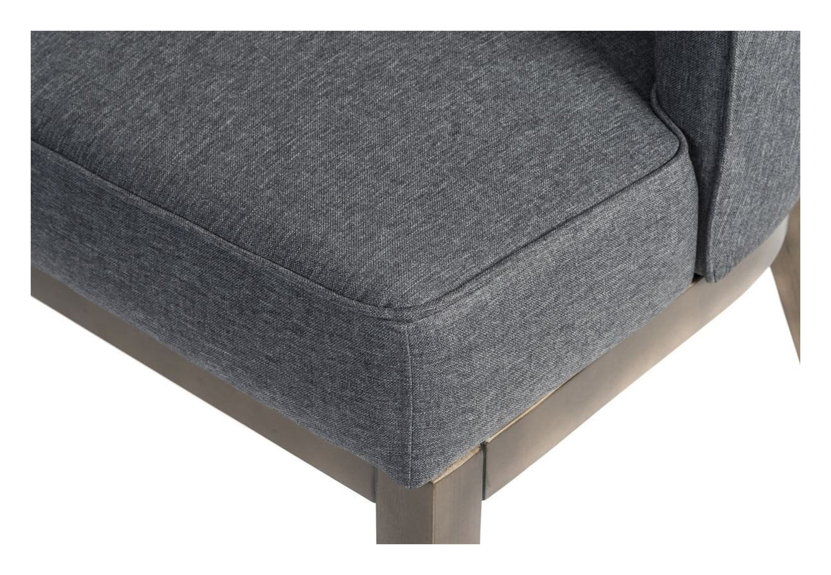 Haven Accent Chair in grey, view 5
