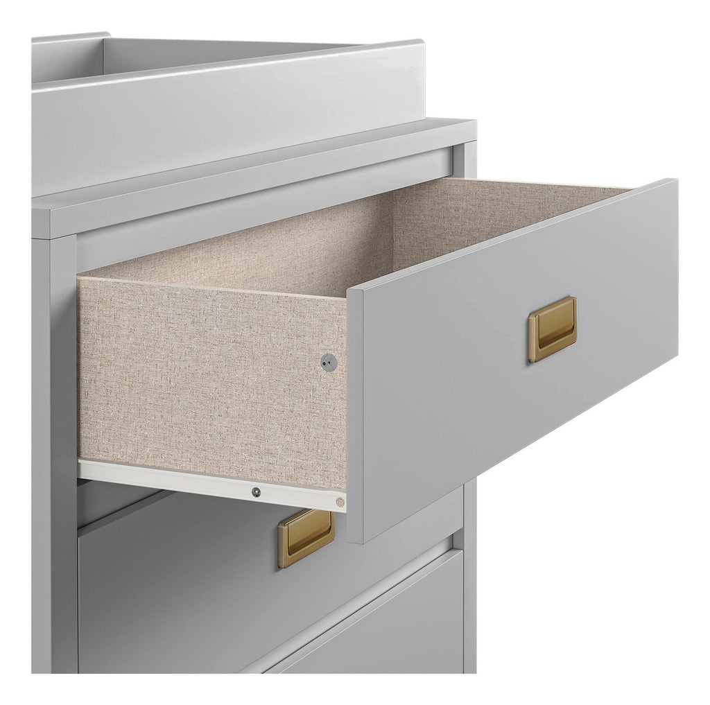 Haven Nursery Dresser with Changing Top, 3 Drawers, view 4