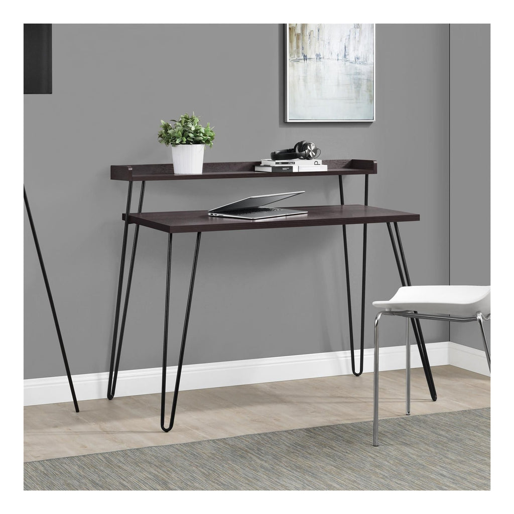 Haven Retro Desk With Riser, view 3