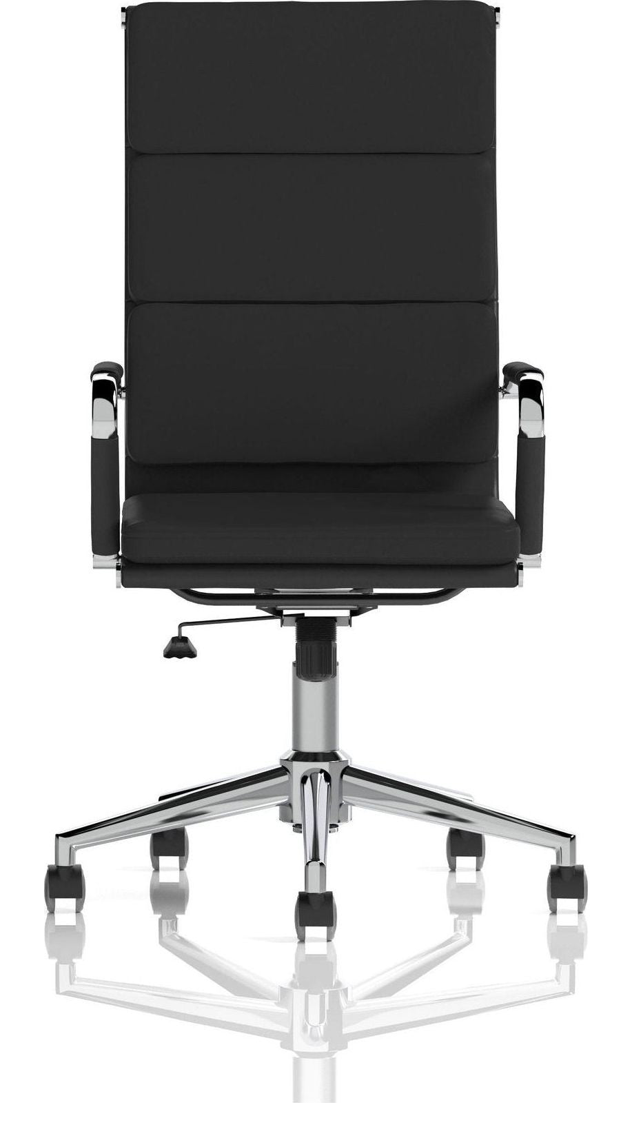 Hawkes High Back Black Leather Executive Chair, , another view 1