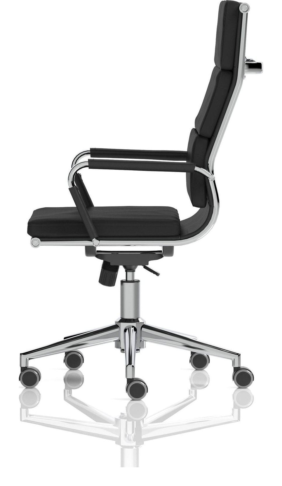 Hawkes High Back Black Leather Executive Chair, , another view 3
