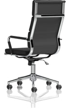 Hawkes High Back Black Leather Executive Chair, , another view 4