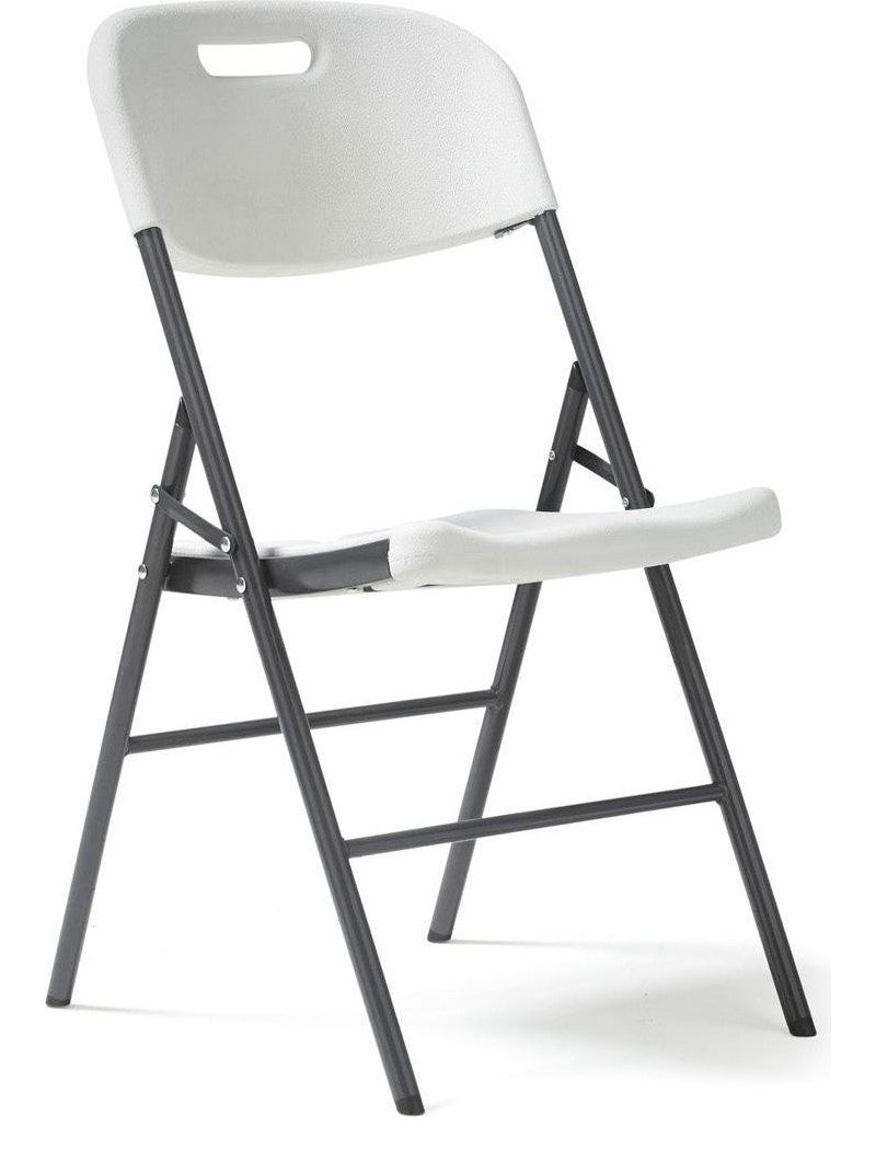 Hebe Folding Chair, Pack of 4 in white