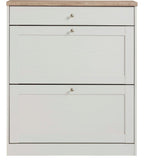 Heide Shoe Chest 2 Flap 1 Drawer, view 3