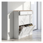 Heide Shoe Chest 2 Flap 1 Drawer, view 9