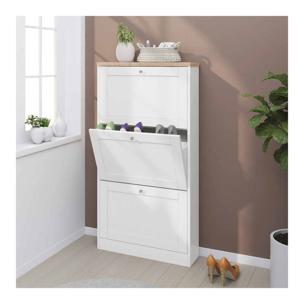 Heide Shoe Chest 3 Flap, view 2