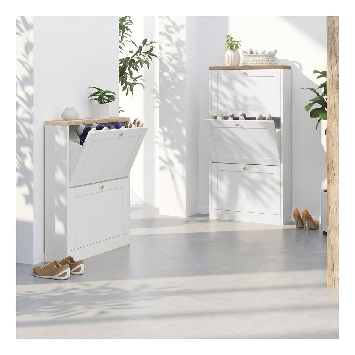 Heide Shoe Chest 3 Flap, view 9