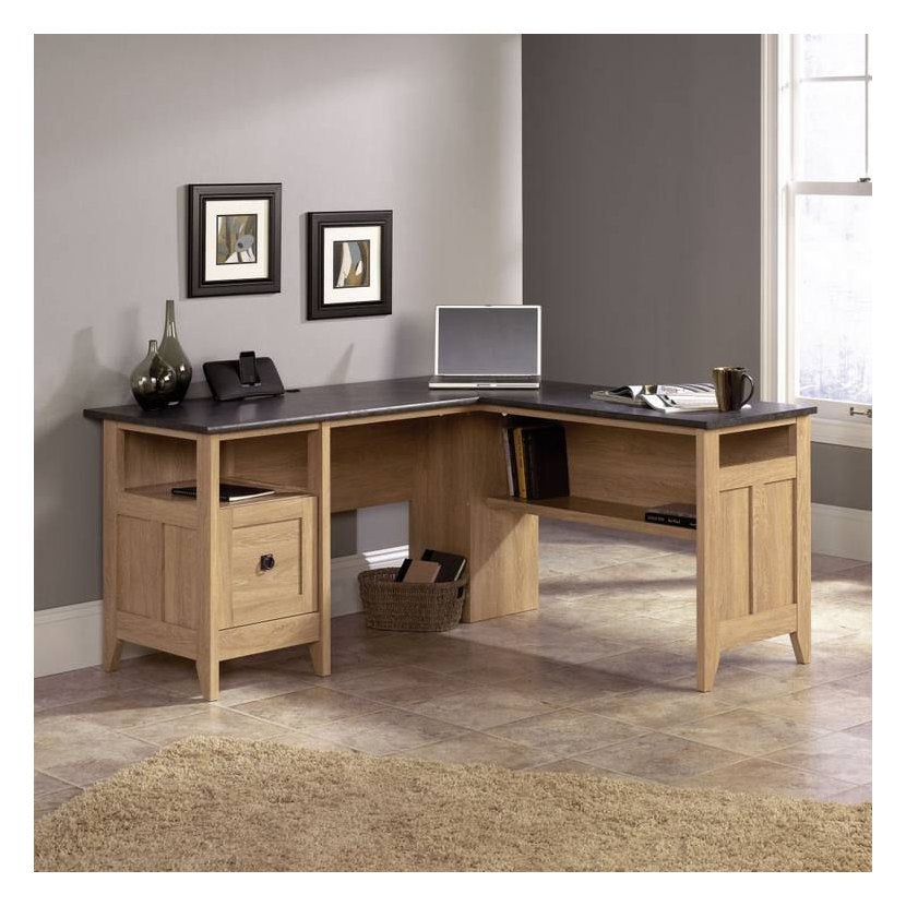 Home Study L-Shaped Desk