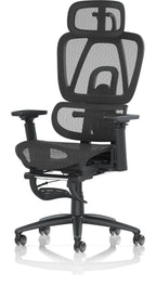 Horizon Executive Mesh Chair with Height Adjustable Arms and Footrest, , another view 2