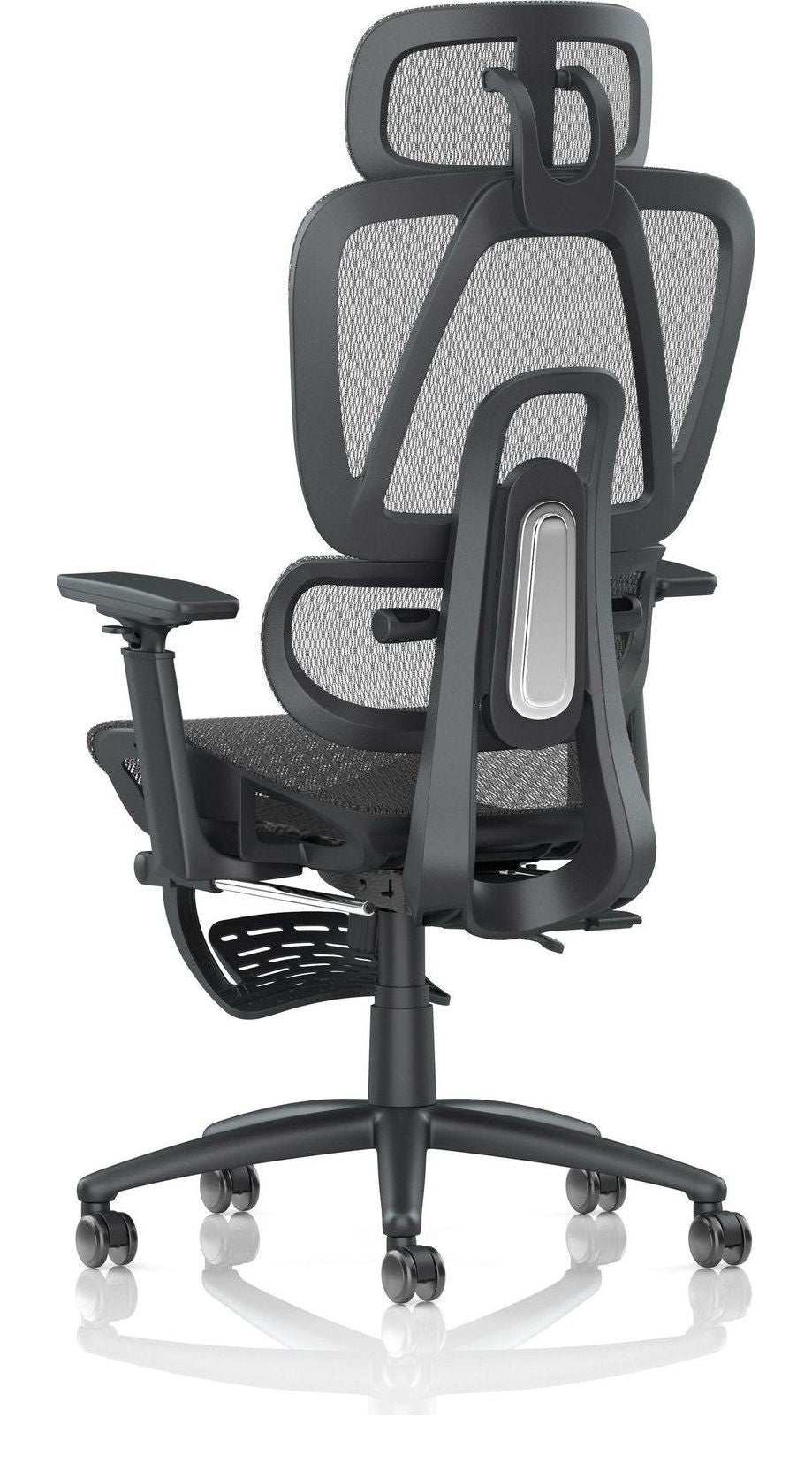 Horizon Executive Mesh Chair with Height Adjustable Arms and Footrest, , another view 4